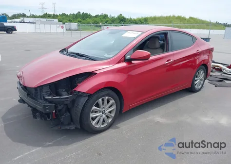 2014 Hyundai Elantra Se from USA, damaged, VIN KMHDH4AE9EU174656